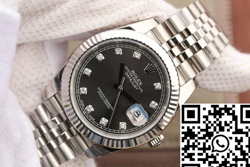 EW M126334-0006 Dial Rolex Factory Grey Datejust 0108